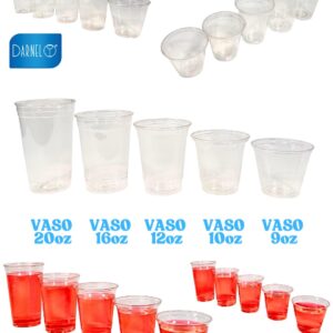 Vasos DARNEL PET Transparentes