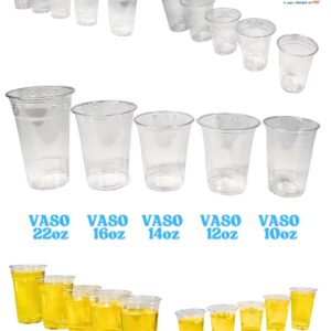 Vasos MIO PET Transparentes
